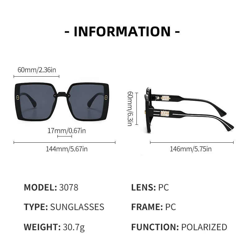 Luxury Women Sunglasses Fashionable