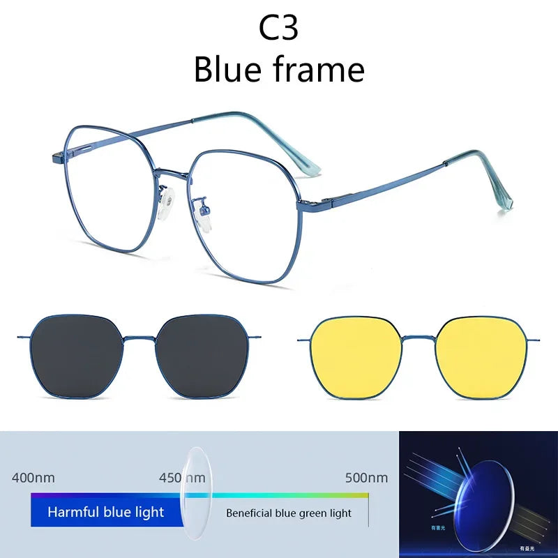 Blue light blocking glasses